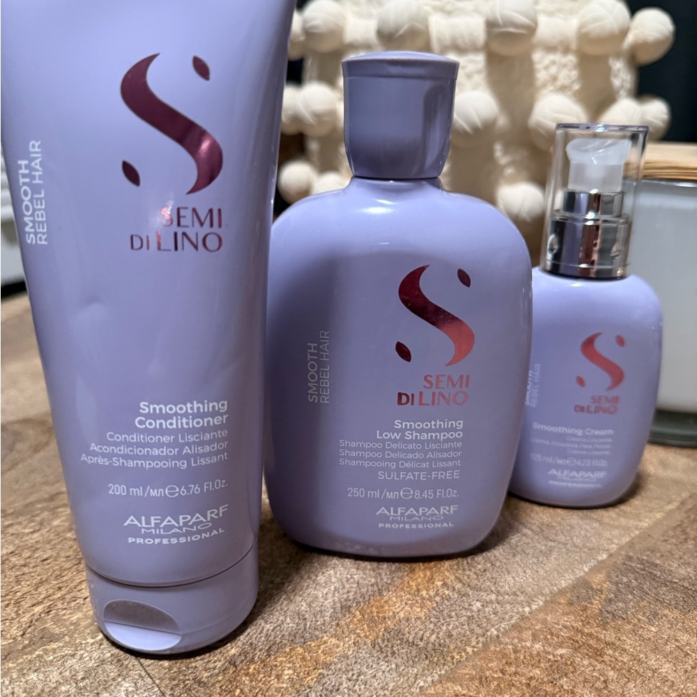 Alfaparf Semi Di Lino Hair Care Set